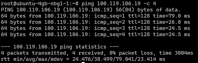 Tailscale ping local