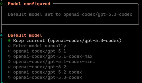 OpenClaw Model Selection